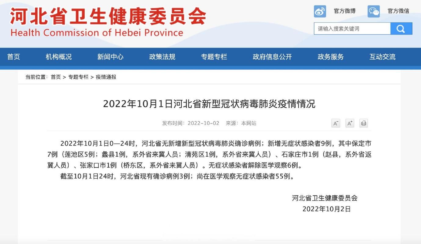 宣化区无症状感染者已结束30地/宣化出现新型冠状病毒