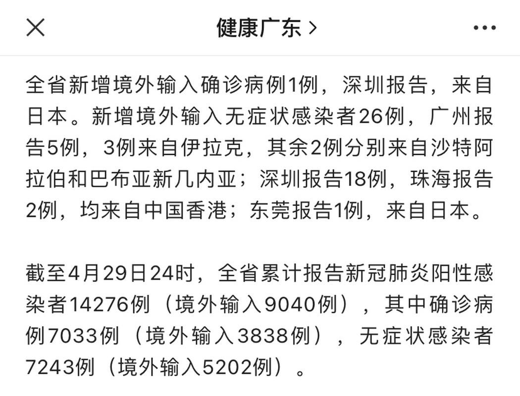 多地新增确诊29例均为境外输入_新增21例境外输入确诊病例
